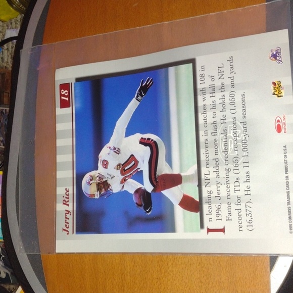 Jerry Rice Portrait - Picture 2 of 2